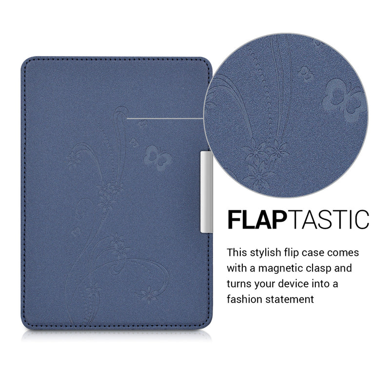 kwmobile Schutzhülle für Amazon Kindle Paperwhite Hülle - eReader Flip Case mit Auto Sleep Funktion