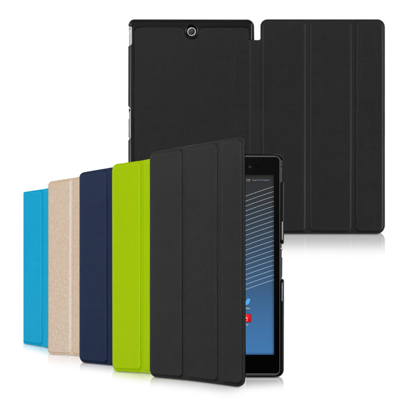 kwmobile Hülle kompatibel mit Sony Xperia Tablet Z3 Compact - Smart Cover Tablet Case Schutzhülle - Stand