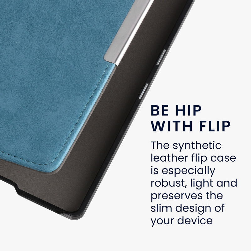 kwmobile Klapphülle kompatibel mit Kobo Aura H2O Edition 1 Hülle - eReader Case - Cover