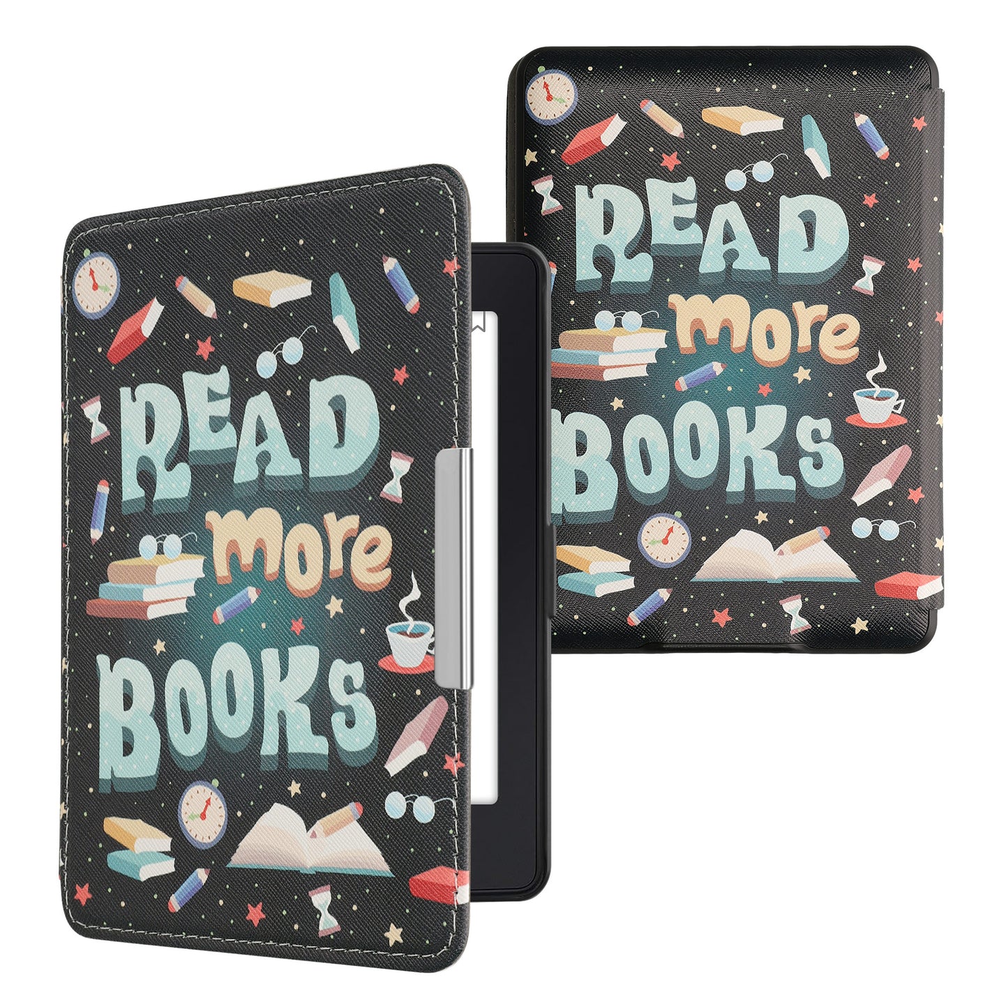 kwmobile Schutzhülle für Amazon Kindle Paperwhite Hülle - eReader Flip Case mit Auto Sleep Funktion