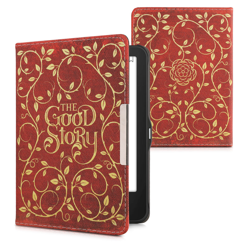 kwmobile Schutzhülle für Tolino Vision 1 / 2 / 3 / 4 HD Hülle - eReader Flip Case mit Auto Sleep Funktion