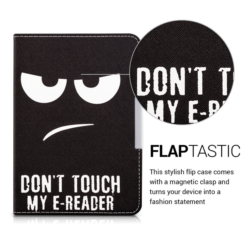 kwmobile Schutzhülle für Tolino Shine (2013) Hülle - eReader Flip Case mit Auto Sleep Funktion