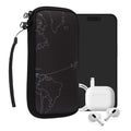 kwmobile Handytasche für Smartphones - Handy Tasche Hülle Cover Case Schutzhülle - Vögel Ast - 15,2 x 8,3 cm Innenmaße