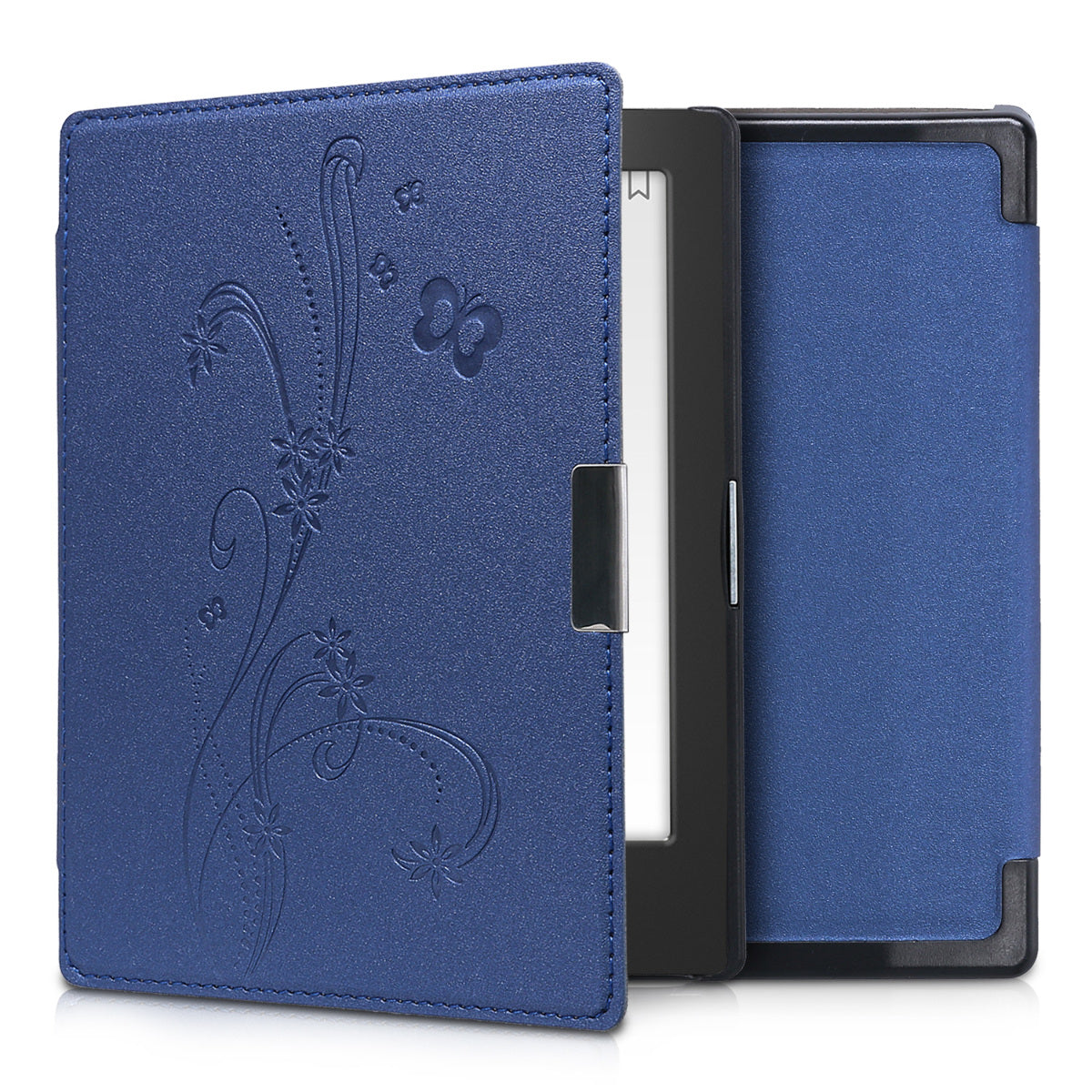 kwmobile Schutzhülle für Kobo Aura Edition 1 Hülle - eReader Flip Case mit Auto Sleep Funktion