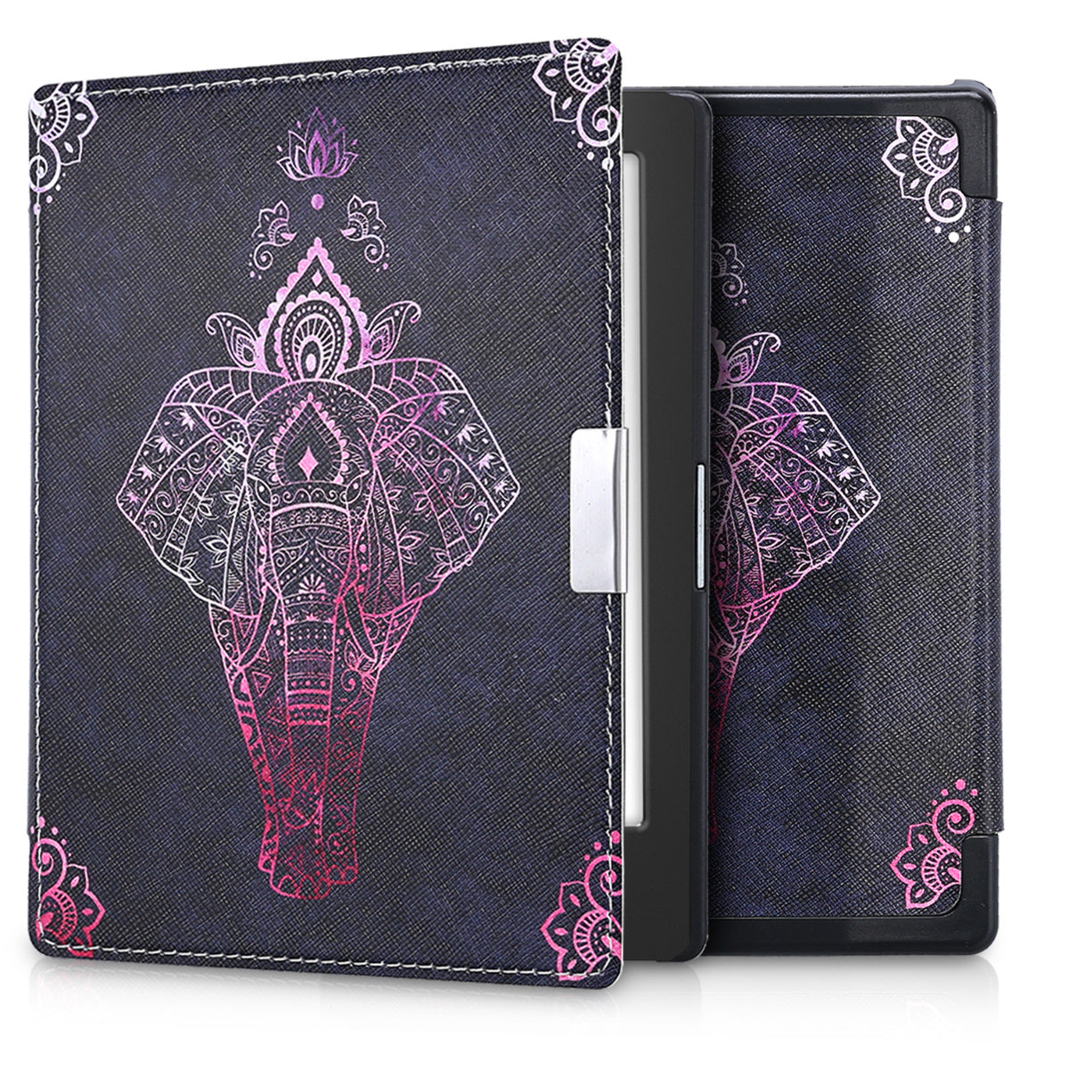 kwmobile Schutzhülle für Kobo Aura Edition 1 Hülle - eReader Flip Case mit Auto Sleep Funktion