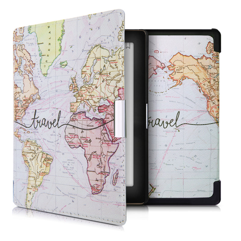 kwmobile Schutzhülle für Kobo Aura Edition 1 Hülle - eReader Flip Case mit Auto Sleep Funktion
