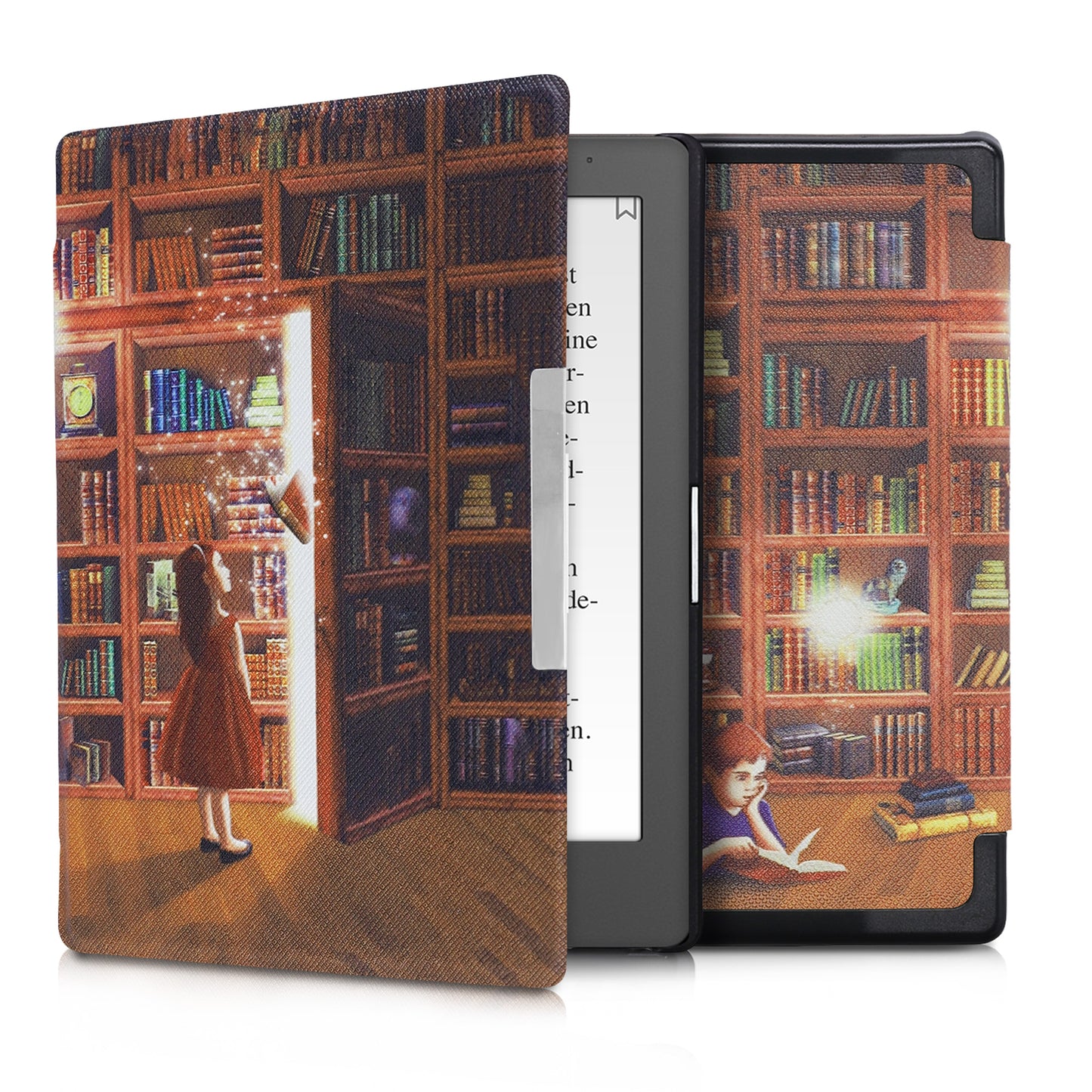 kwmobile Schutzhülle für Kobo Aura Edition 1 Hülle - eReader Flip Case mit Auto Sleep Funktion