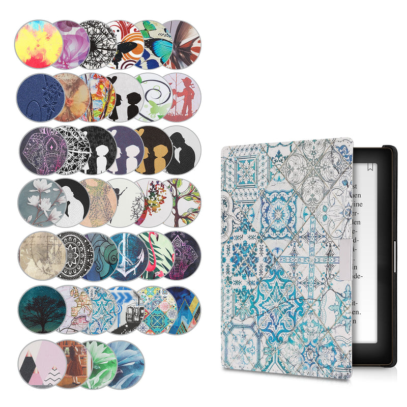 kwmobile Schutzhülle für Kobo Aura Edition 1 Hülle - eReader Flip Case mit Auto Sleep Funktion