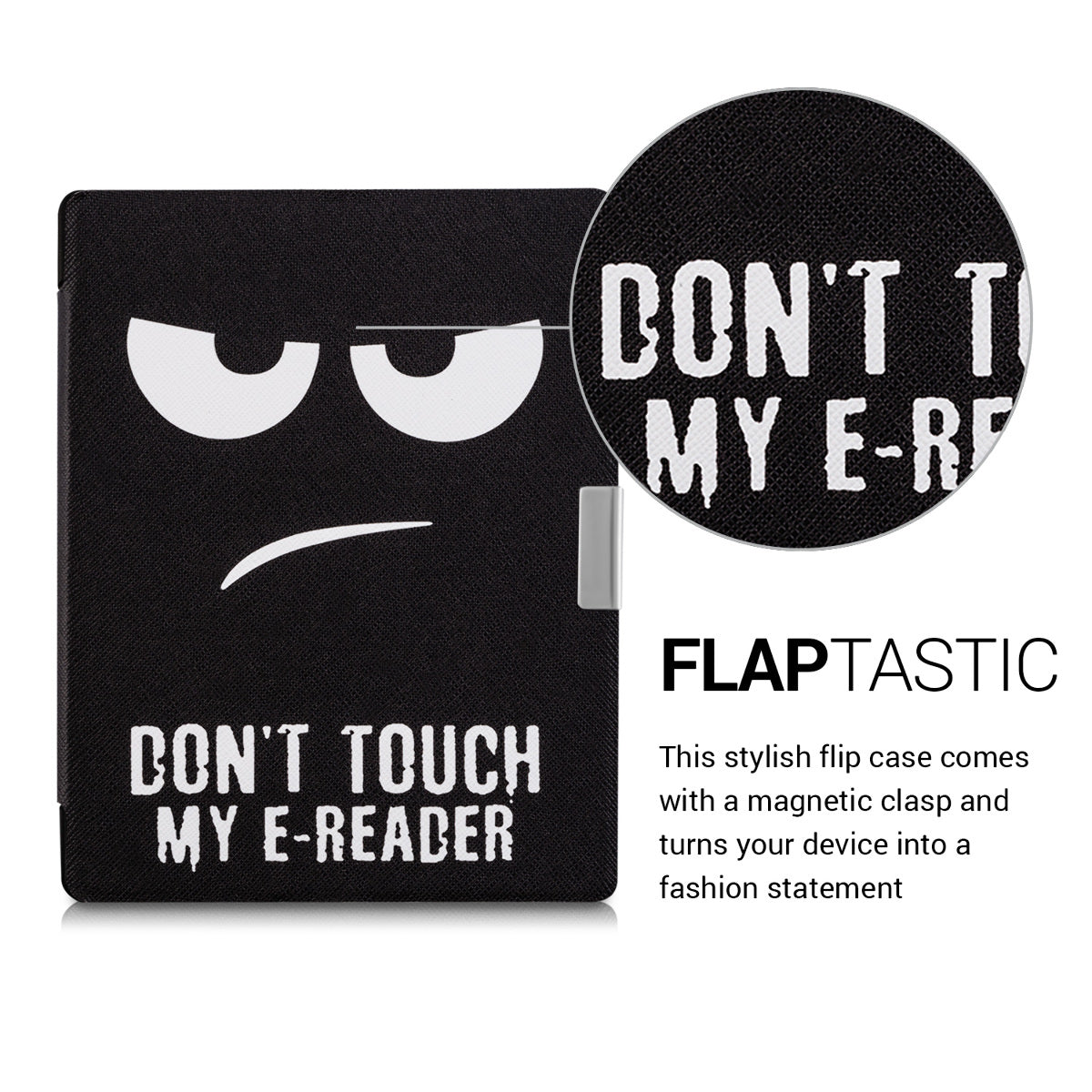 kwmobile Schutzhülle für Kobo Aura Edition 1 Hülle - eReader Flip Case mit Auto Sleep Funktion