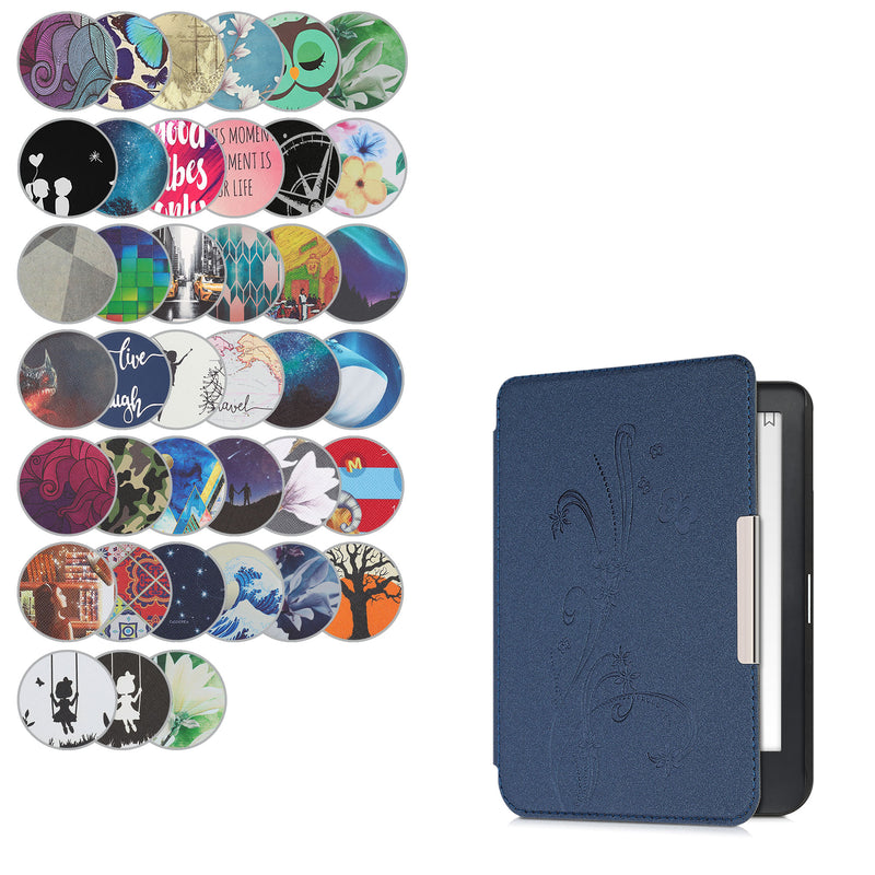 kwmobile Schutzhülle für Kobo Aura H2O Edition 1 Hülle - eReader Flip Case mit Auto Sleep Funktion