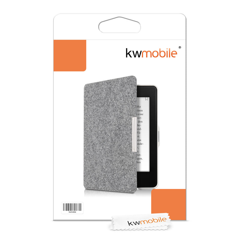 kwmobile Hülle kompatibel mit Amazon Kindle Paperwhite eReader Schutzhülle Cover (für Modelle bis 2017)
