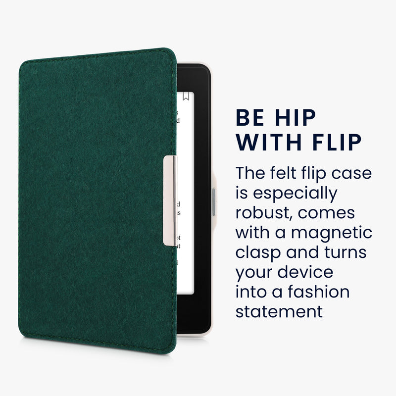 kwmobile Hülle kompatibel mit Amazon Kindle Paperwhite eReader Schutzhülle Cover (für Modelle bis 2017)