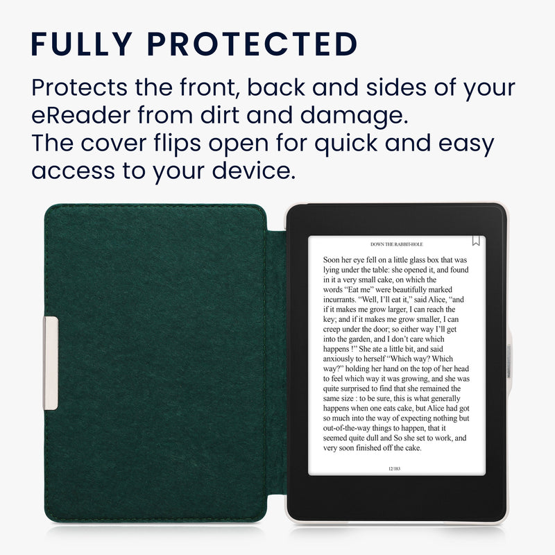 kwmobile Hülle kompatibel mit Amazon Kindle Paperwhite eReader Schutzhülle Cover (für Modelle bis 2017)