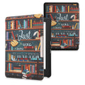 kwmobile Schutzhülle für Kobo Glo HD / Touch 2.0 Hülle - eReader Flip Case mit Auto Sleep Funktion - Schmetterlinge Vintage