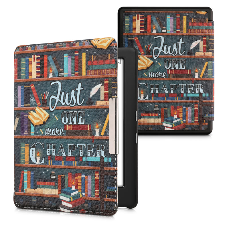 kwmobile Schutzhülle für Kobo Glo HD / Touch 2.0 Hülle - eReader Flip Case mit Auto Sleep Funktion - Schmetterlinge Vintage