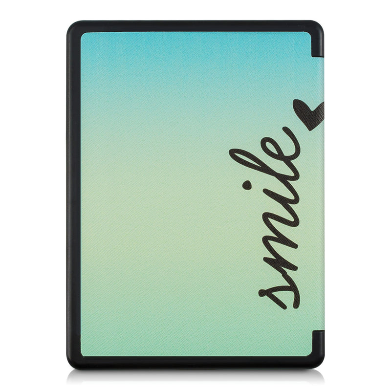 kwmobile Schutzhülle für Kobo Glo HD / Touch 2.0 Hülle - eReader Flip Case mit Auto Sleep Funktion - Schmetterlinge Vintage