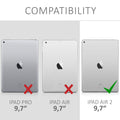 kwmobile Schutzhülle kompatibel mit Apple iPad Air 2 - Tablet Cover Case