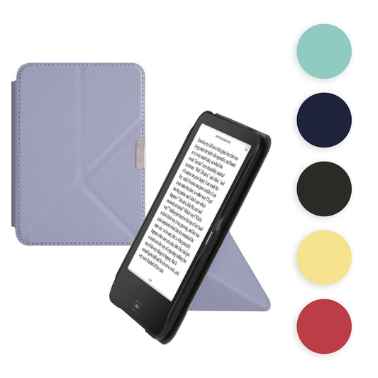 kwmobile Hülle kompatibel mit Tolino Vision 1 / 2 / 3 / 4 HD Hülle - Kunstleder Case - eReader Schutzhülle - Cover Rosegold Rosegold  
