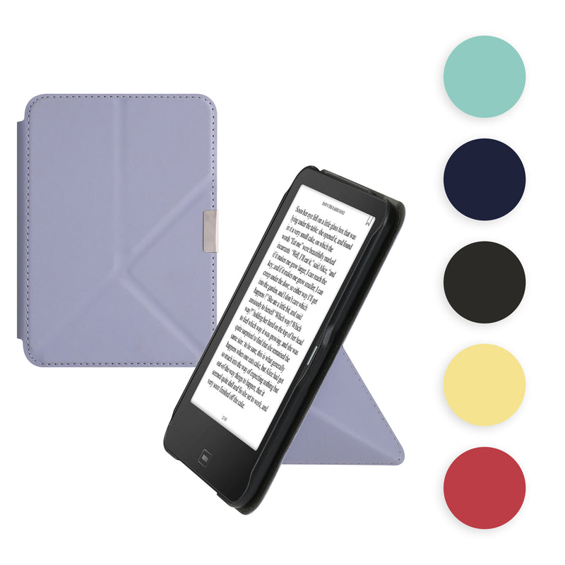 kwmobile Hülle kompatibel mit Tolino Vision 1 / 2 / 3 / 4 HD Hülle - Kunstleder Case - eReader Schutzhülle - Cover Rosegold Rosegold  