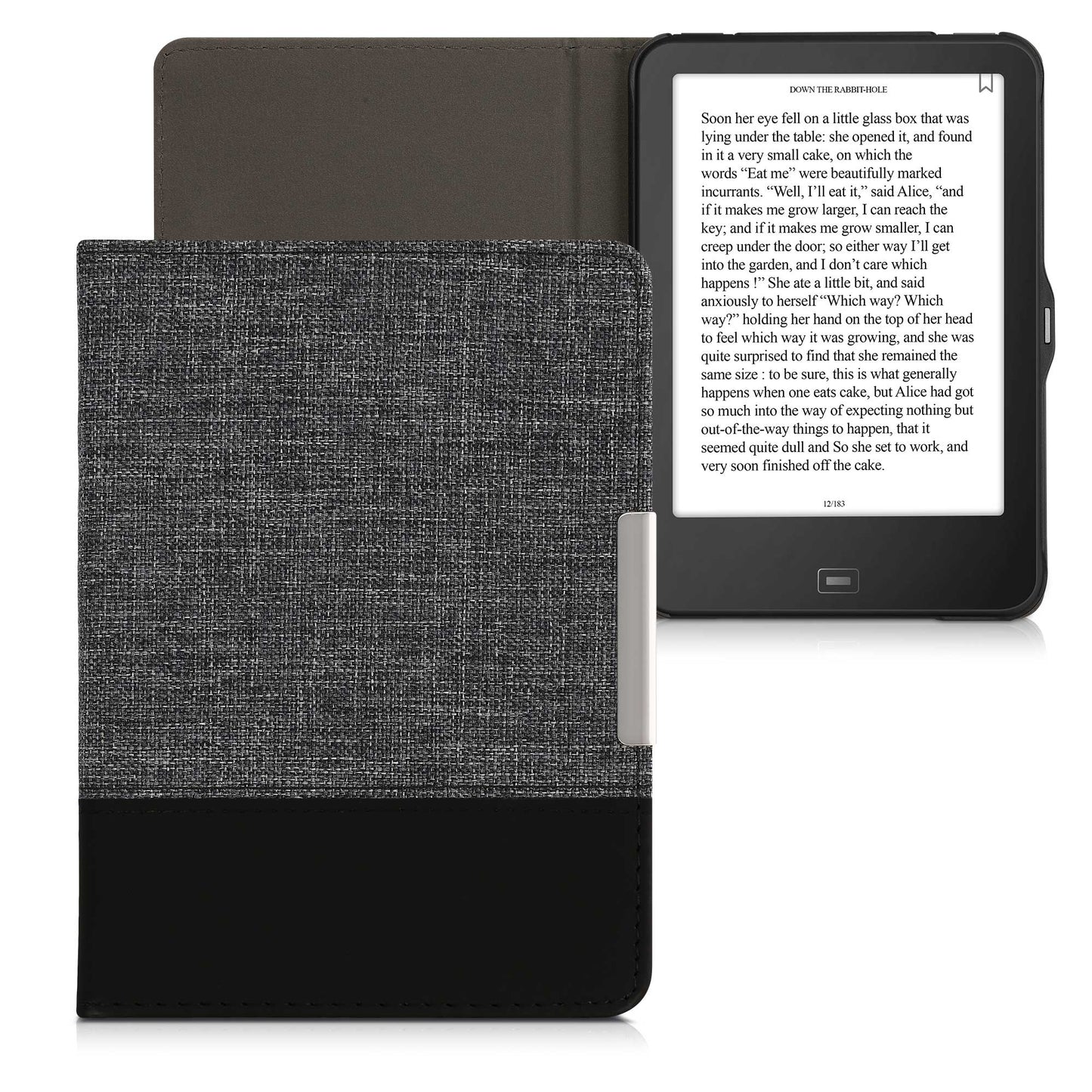 kwmobile Hülle kompatibel mit Tolino Vision 1 / 2 / 3 / 4 HD eReader Schutzhülle Cover Case