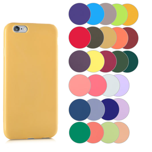 kwmobile Hülle kompatibel mit Apple iPhone 6 / 6S Hülle - weiches TPU Silikon Case - Cover geeignet für kabelloses Laden - Weiß matt Weiß matt  