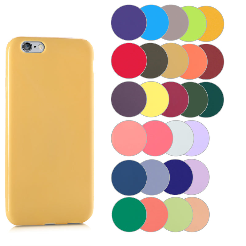 kwmobile Hülle kompatibel mit Apple iPhone 6 / 6S Hülle - weiches TPU Silikon Case - Cover geeignet für kabelloses Laden - Weiß matt Weiß matt  