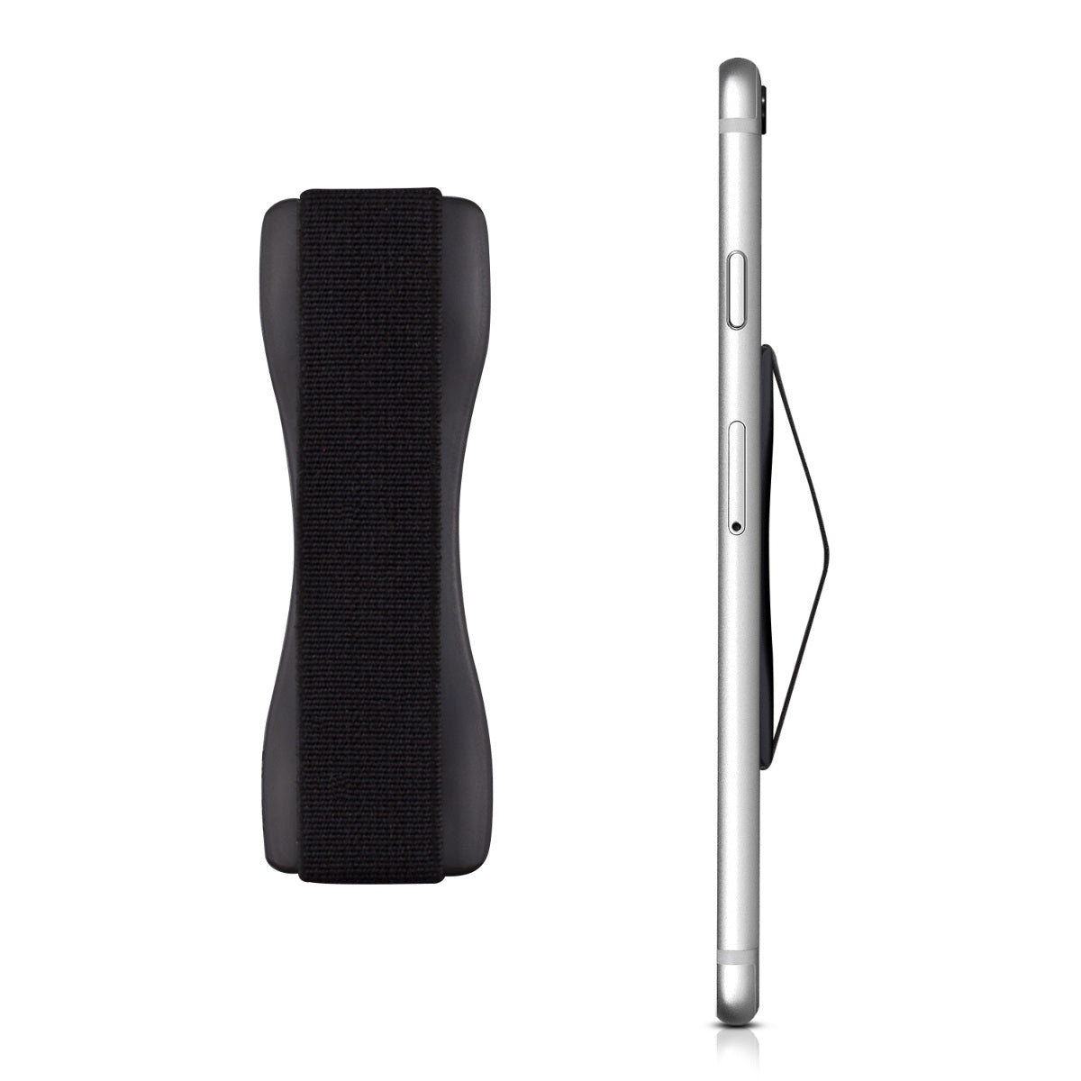 kwmobile Smartphone Fingerhalter Griff Halter - Selbstklebende Handy Fingerhalterung - kompatibel mit iPhone Samsung Sony Handys