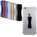 kwmobile Smartphone Fingerhalter Griff Halter - Selbstklebende Handy Fingerhalterung - kompatibel mit iPhone Samsung Sony Handys