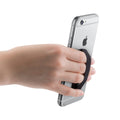 kwmobile Smartphone Fingerhalter Griff Halter - Selbstklebende Handy Fingerhalterung - kompatibel mit iPhone Samsung Sony Handys