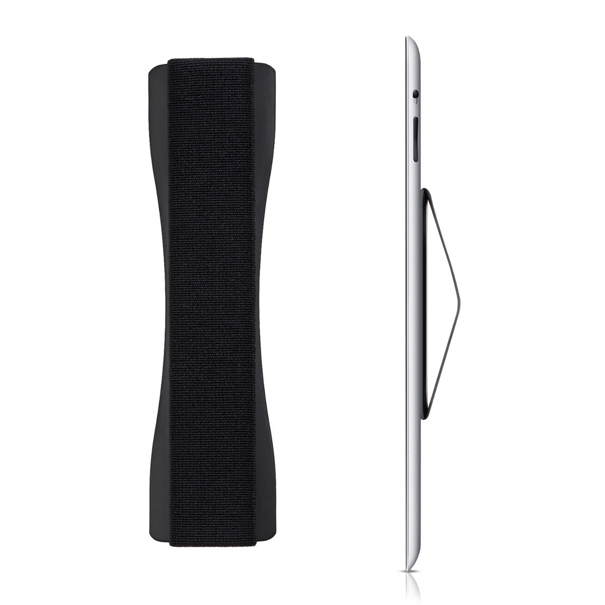 kwmobile Tablet Fingerhalter Griff Halter - Selbstklebende Tablet PC Fingerhalterung kompatibel mit iPad Samsung Sony Tablets