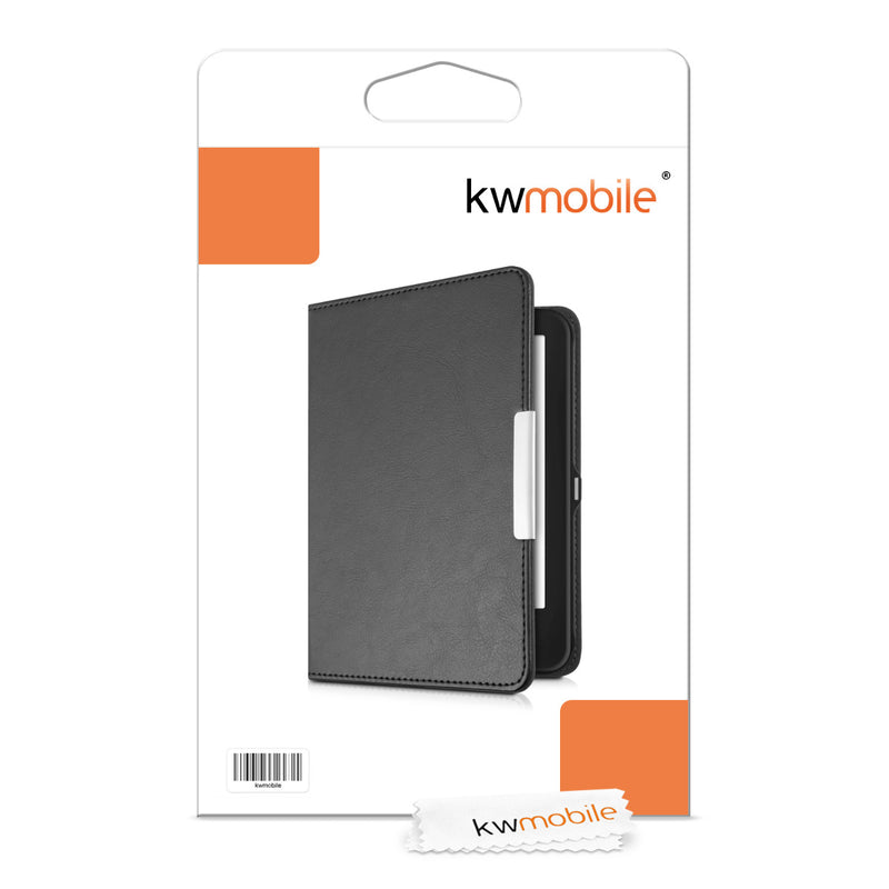 kwmobile Klapphülle kompatibel mit Tolino Shine 2 HD Hülle - eReader Case aus Kunstleder - Cover