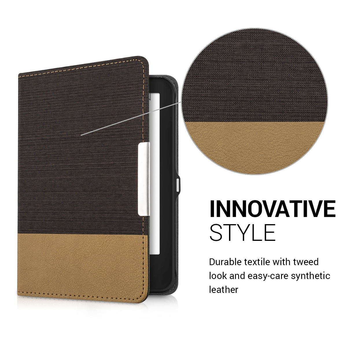kwmobile Hülle kompatibel mit Tolino Shine 2 HD Schutzhülle Cover Case