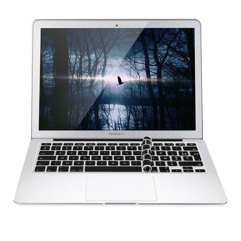 kwmobile Tastaturschutz AZERTY (Frankreich, Belgien) kompatibel mit Apple MacBook Air 13''/Pro Retina 13''/15'' (bis Mitte 2016) A1369, A1466, A1502, A1425, A1398