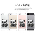 kwmobile Case kompatibel mit Apple iPhone SE (1.Gen 2016) / iPhone 5 / iPhone 5S - Hülle Silikon transparent