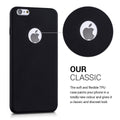 kwmobile Handyhülle für Apple iPhone 6 Plus / 6S Plus Hülle Kabelloses Laden Schutzhülle Cover