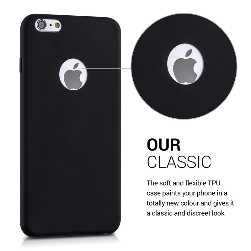 kwmobile Handyhülle für Apple iPhone 6 Plus / 6S Plus Hülle Kabelloses Laden Schutzhülle Cover