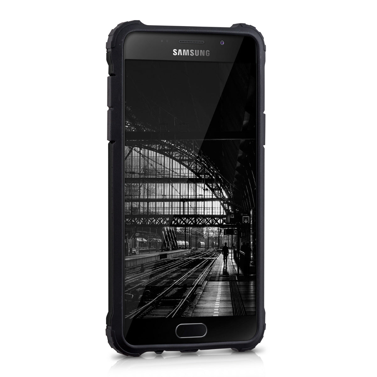 kwmobile Hülle kompatibel mit Samsung Galaxy A5 (2016) - Hybrid Handy Cover Handyhülle Case Schutzhülle