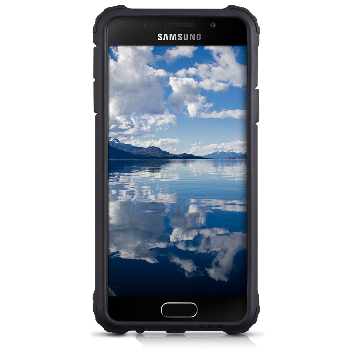 kwmobile Hülle kompatibel mit Samsung Galaxy A3 (2016) - Hybrid Handy Cover Handyhülle Case Schutzhülle