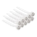 10x GU5.3 Fassung mit Kabel 12V