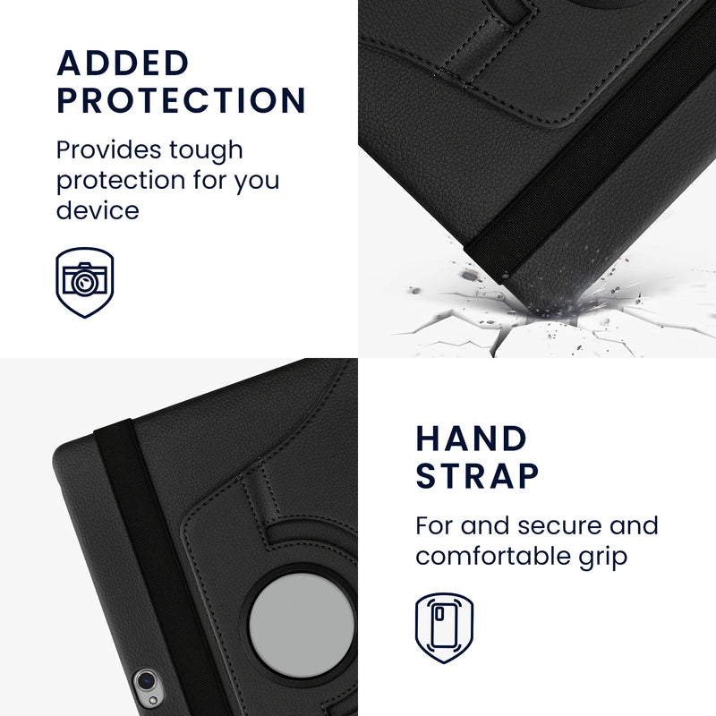 kwmobile Schutzhülle kompatibel mit Huawei MediaPad M2 10.0 - Hülle 360° Tablet Cover Case
