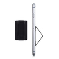 kwmobile Slim Smartphone Fingerhalter Griff Halter - Selbstklebende Handy Fingerhalterung Finger Halter kompatibel mit iPhone Samsung Sony Handys