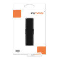 kwmobile Smartphone Fingerhalter Griff Halter mit Ständer Selbstklebende Handy Fingerhalterung kompatibel mit iPhone Samsung Sony Handys