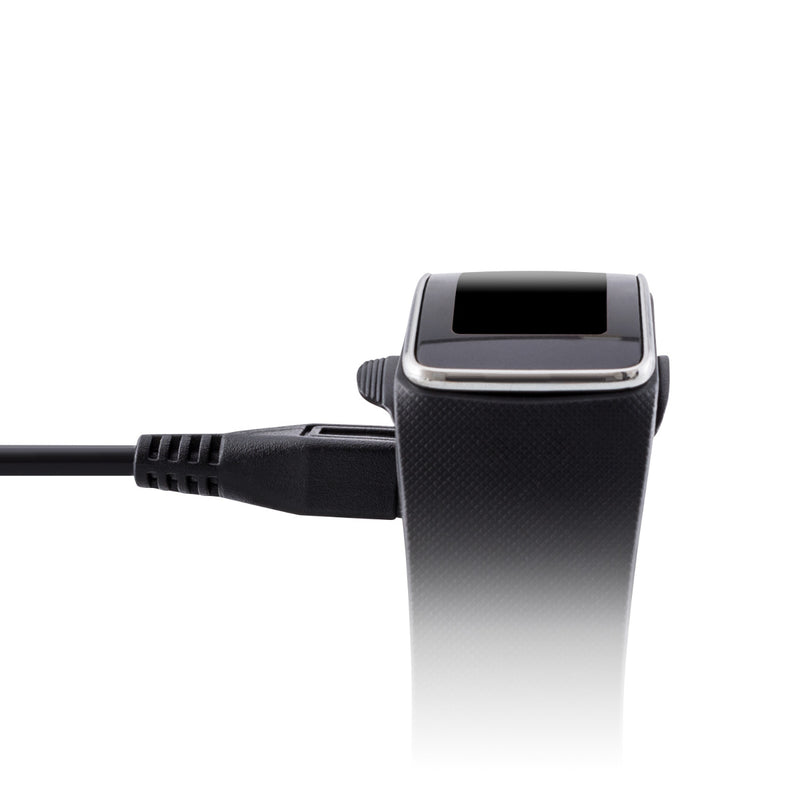 kwmobile USB Kabel Charger kompatibel mit Samsung Gear fit R350 Ladekabel Smart Watch Ersatzkabel Fitnesstracker Aufladekabel