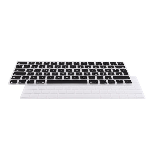 kwmobile Silikon Tastaturschutz für Apple Magic Keyboard - QWERTZ Keyboard Cover Abdeckung - Transparent Transparent  