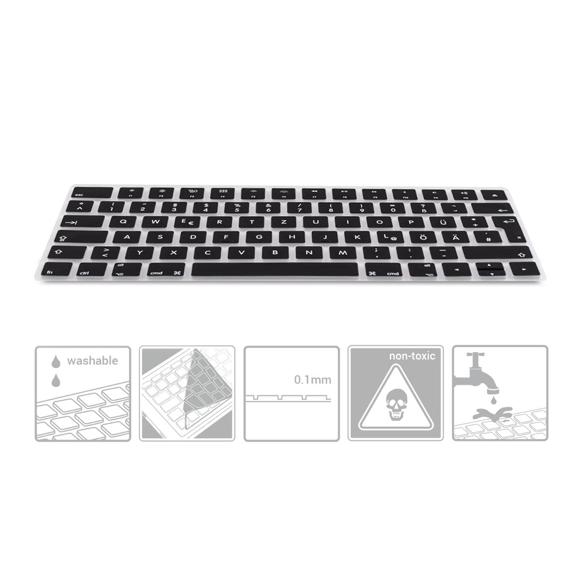 kwmobile Tastaturschutz für Apple Magic Keyboard