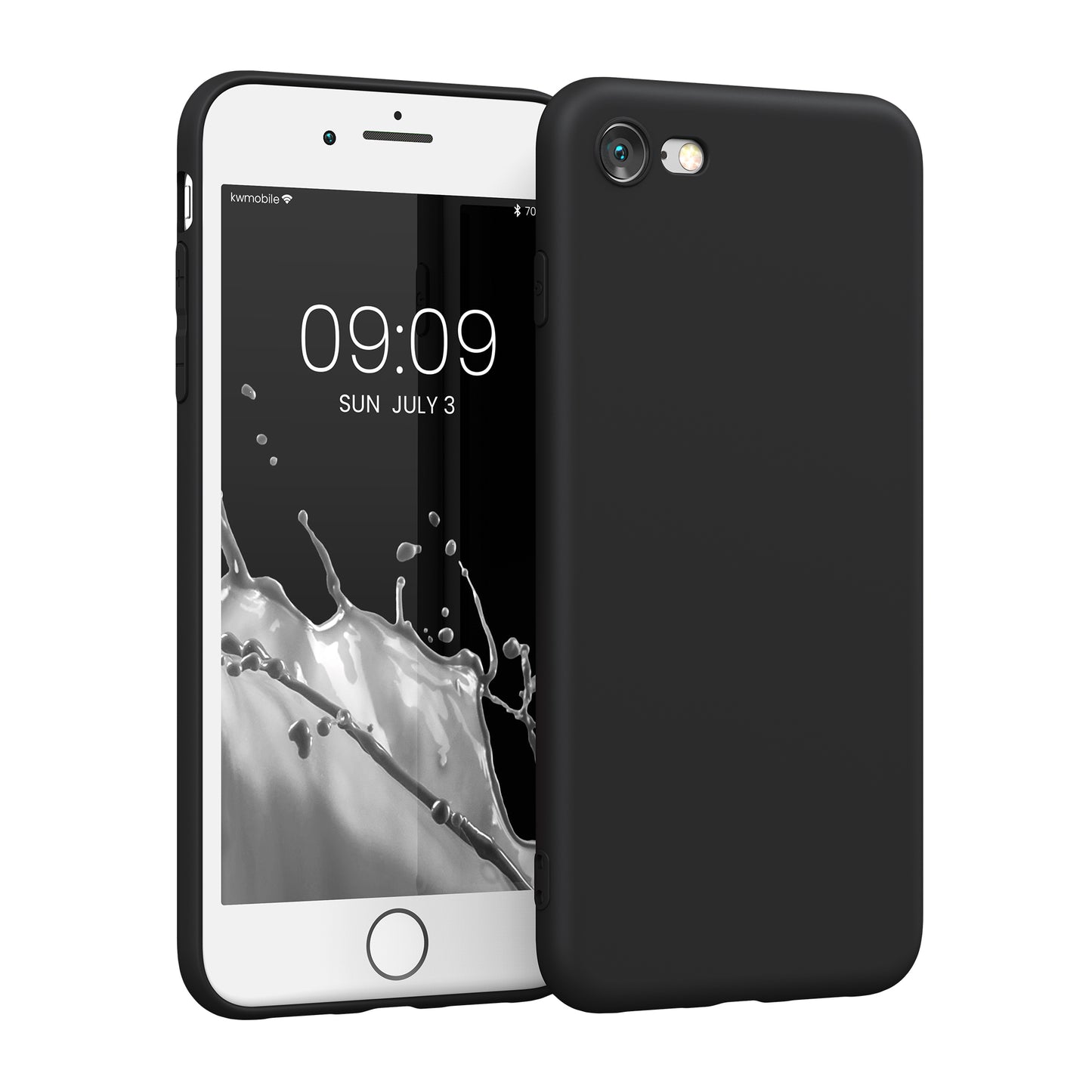 kwmobile Handyhülle für Apple iPhone SE (2022) / SE (2020) / 8 / 7 Hülle - weiches Handy Silikon Case - Schutzhülle Cover