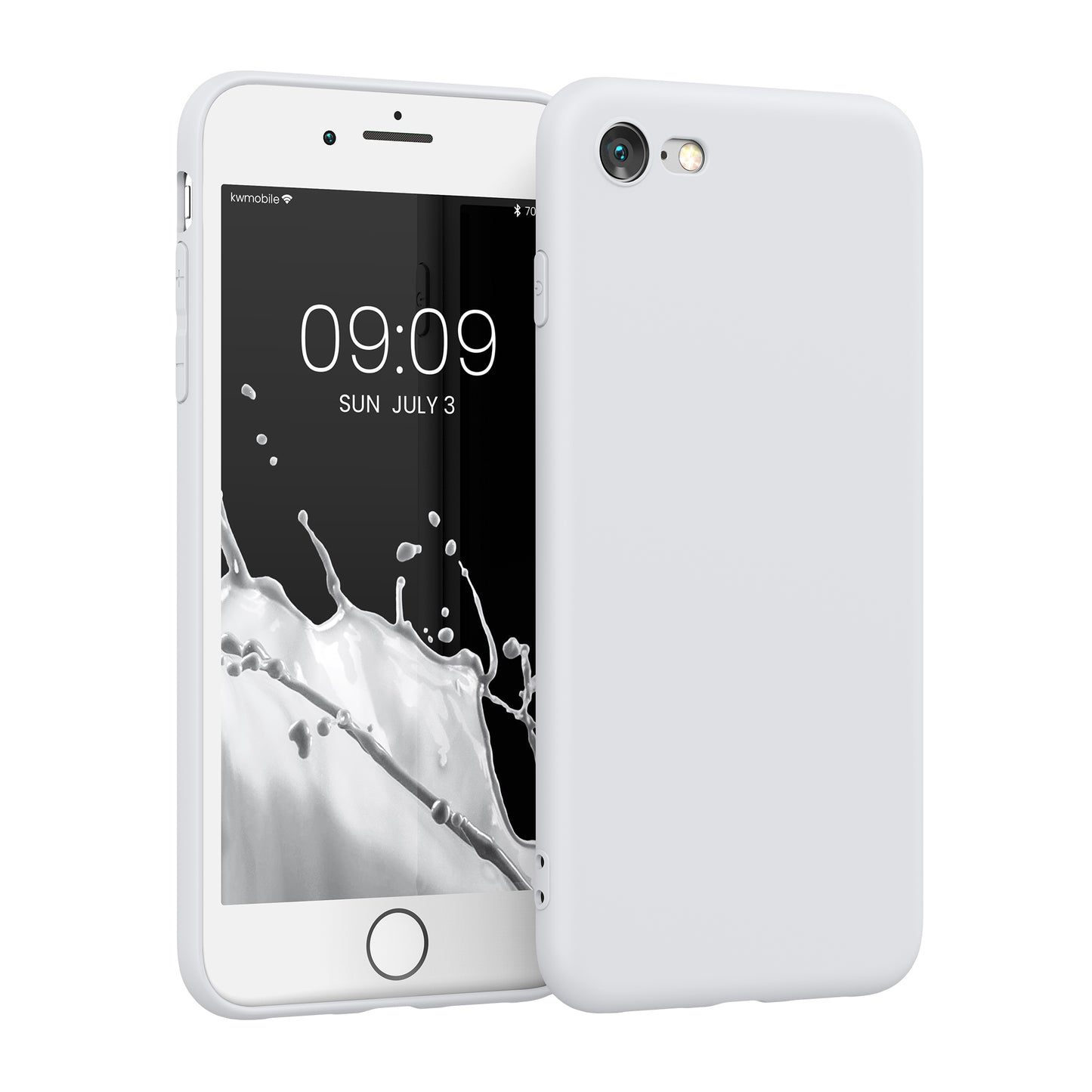 kwmobile Handyhülle für Apple iPhone SE (2022) / SE (2020) / 8 / 7 Hülle - weiches Handy Silikon Case - Schutzhülle Cover