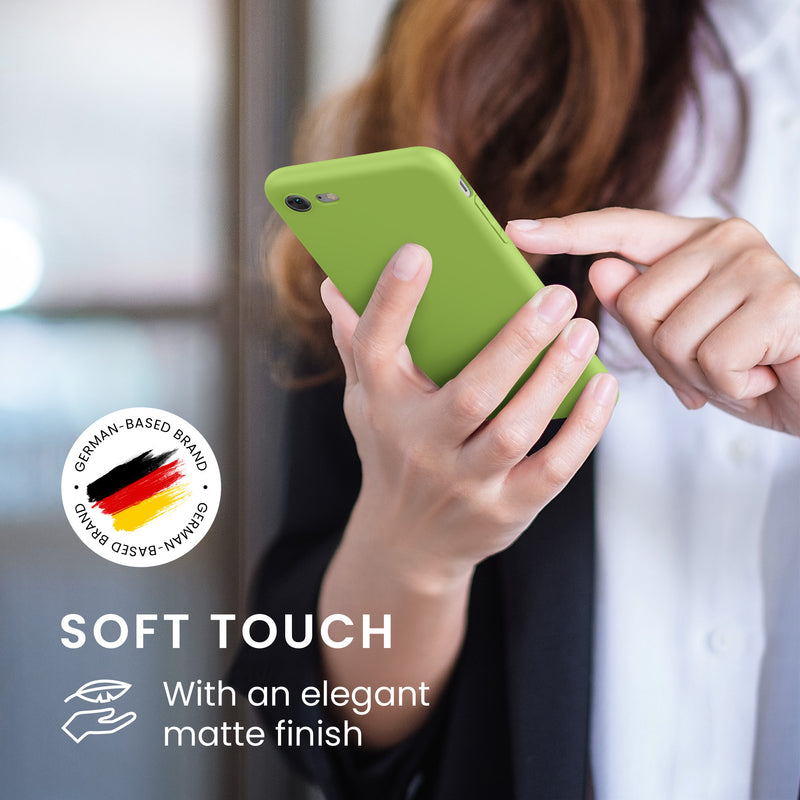 kwmobile Handyhülle für Apple iPhone SE (2022) / SE (2020) / 8 / 7 Hülle - weiches Handy Silikon Case - Schutzhülle Cover