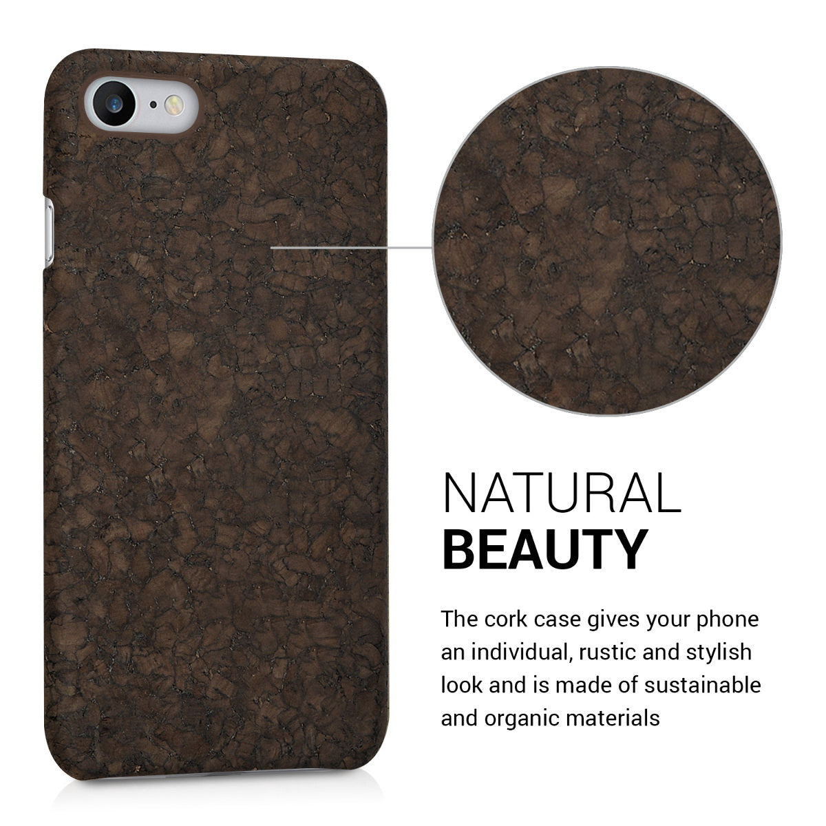 kwmobile Schutzhülle kompatibel mit Apple iPhone SE (2022) / iPhone SE (2020) / iPhone 8 / iPhone 7 - Handyhülle - Handy Case Cover