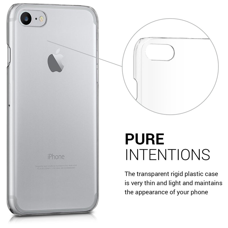 kwmobile Hülle kompatibel mit Apple iPhone SE (2022) / iPhone SE (2020) / iPhone 8 / iPhone 7 - Handyhülle - Handy Case